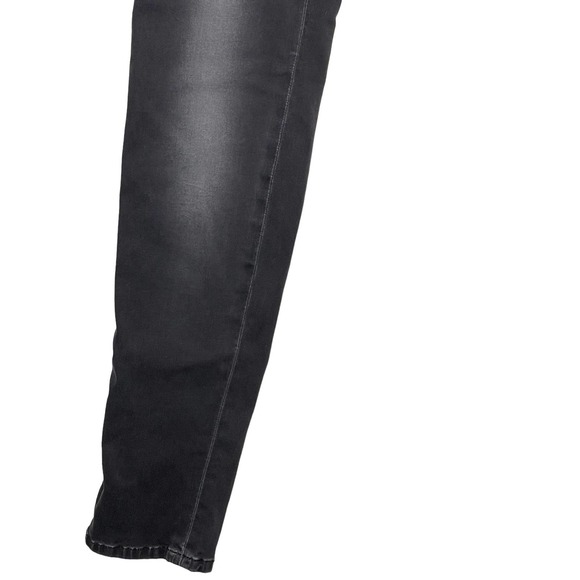 Charlotte Eskildsen Women Jeans Moon‎ Legs Denim Designer Remix Stretch Black 32 - Picture 4 of 11